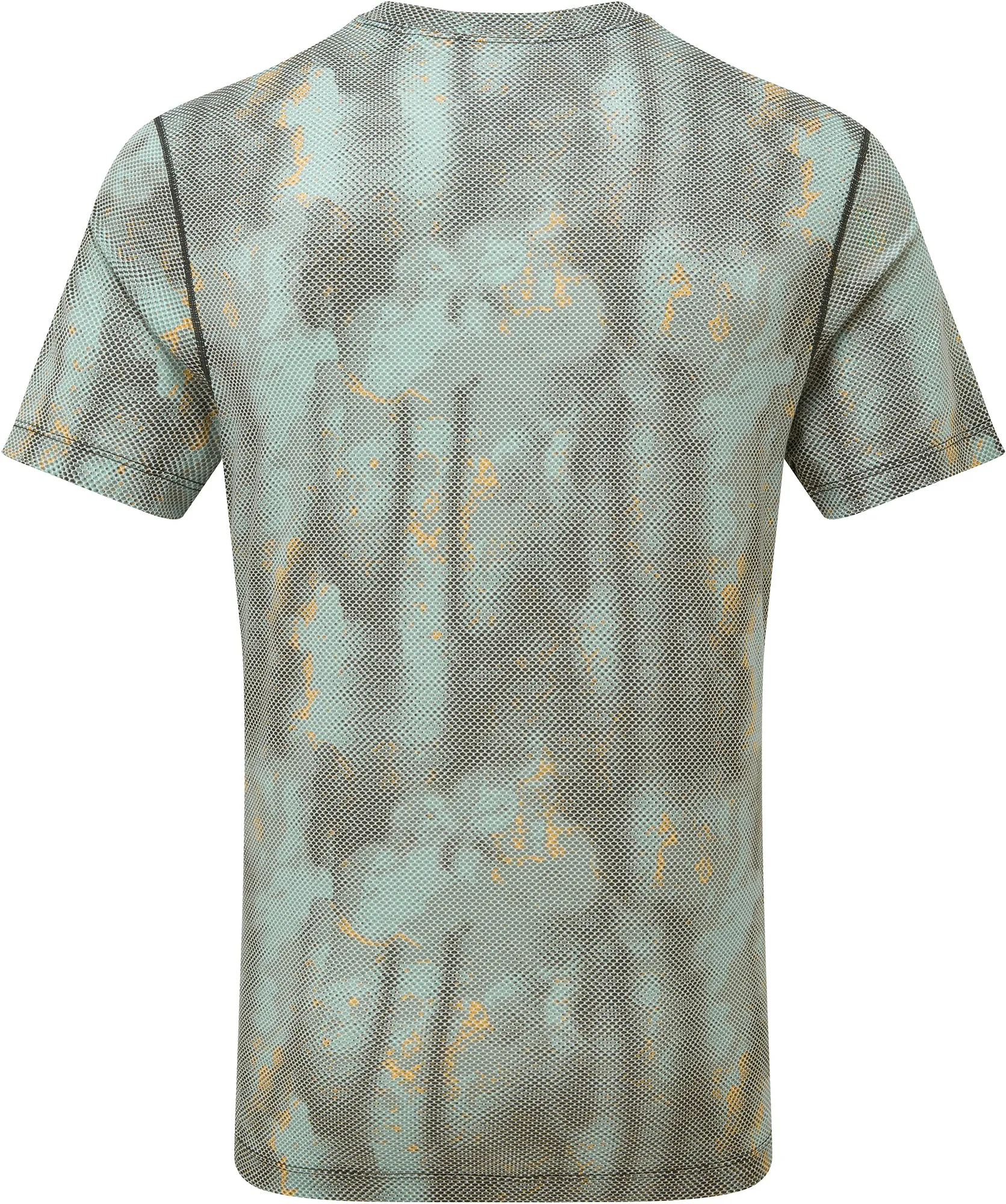 Ronhill Tech Golden Hour Short Sleeve Mens Running Top - Green