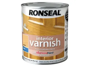 Ronseal Interior Varnish Quick Dry Satin Beech 250Ml