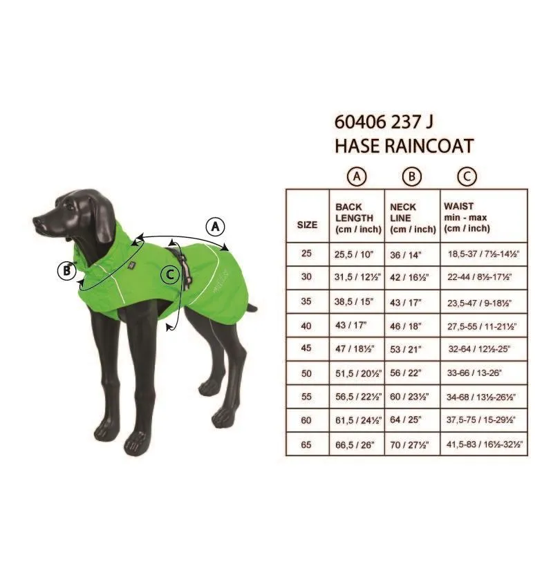 Rukka Pets Hase Outdoor Waterproof Adventure Dog Raincoat Hot Pink