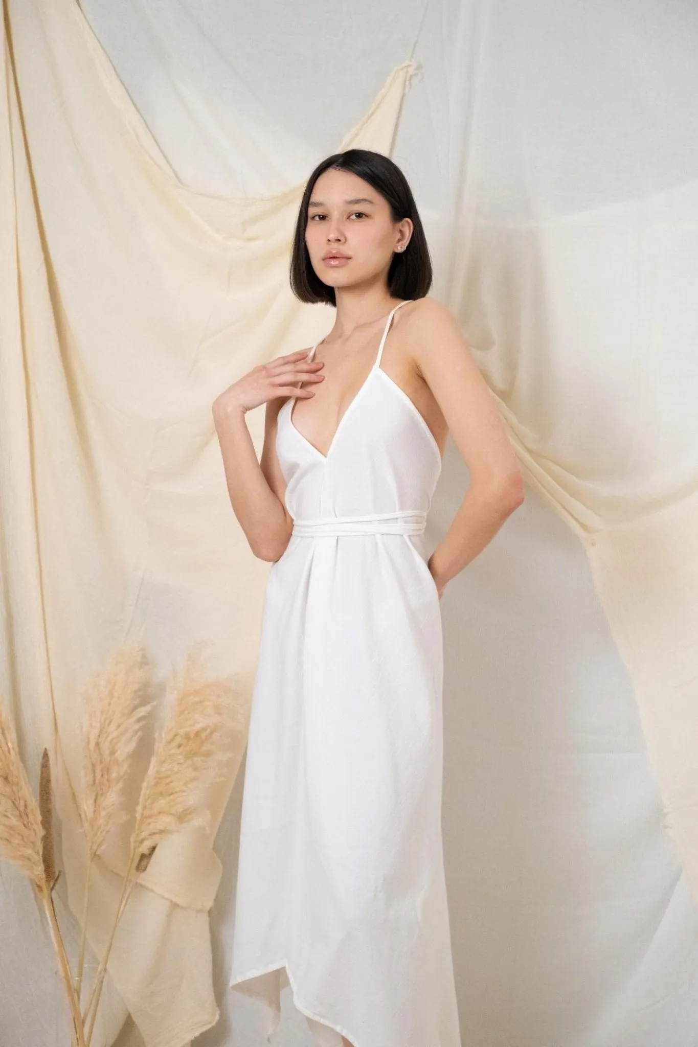 Sage Maxi Dress - White