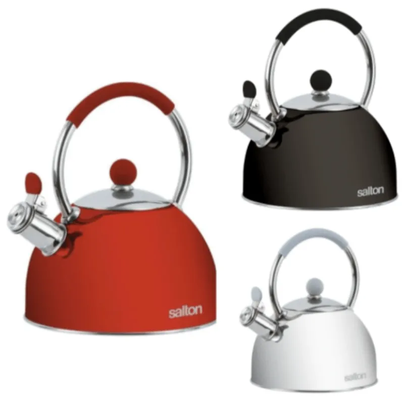 Salton 2.5L Stove Top Kettle Black SSTKB2.5