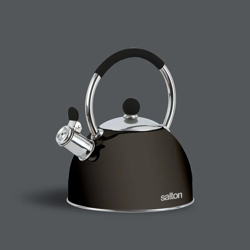 Salton 2.5L Stove Top Kettle Black SSTKB2.5