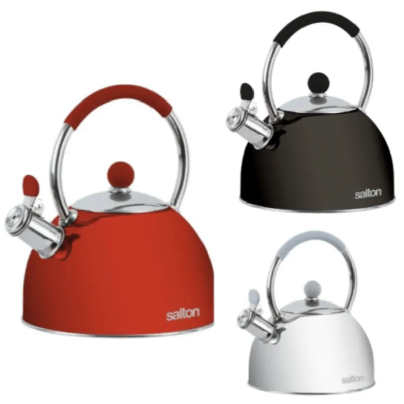 Salton 2.5L Stove Top Kettle Silver SSTK2.5