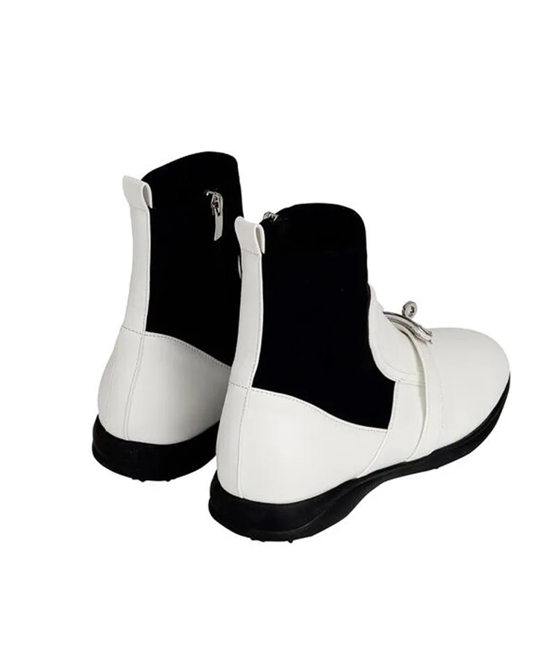 [Sample Sale] Anell Golf Low Span Golf Boots - Ivory