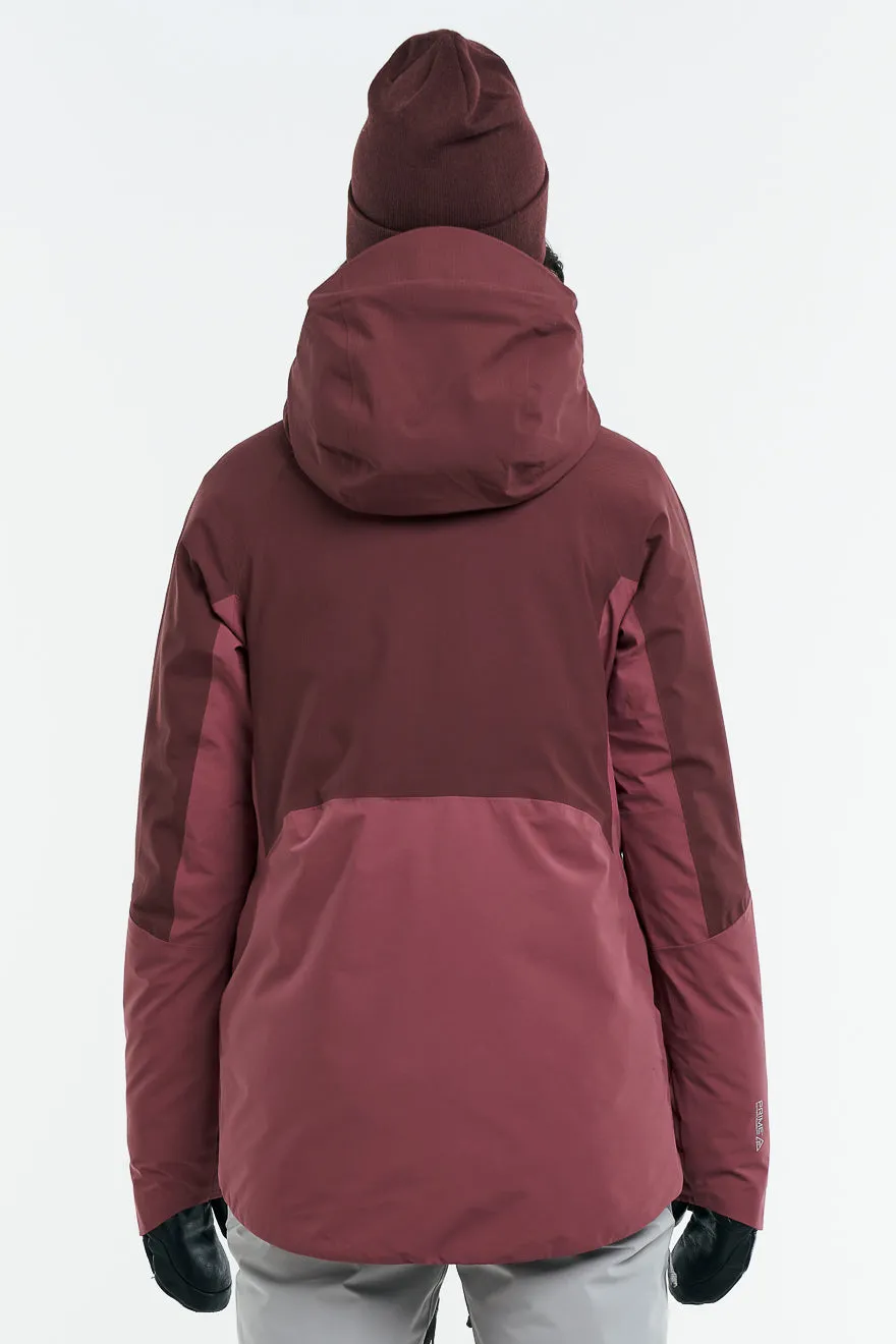 SAMPLE - Women's Nina Jacket-Dark cherry