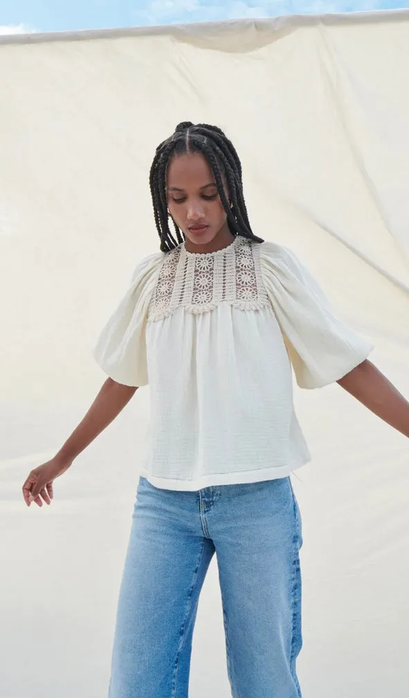 Saylor NYC Nakai Top - Natural
