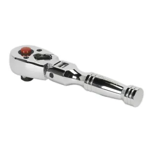 Sealey Ratchet Handle Socket Wrench Flexi Head Stubby 3/8" Drive 72 Tooth