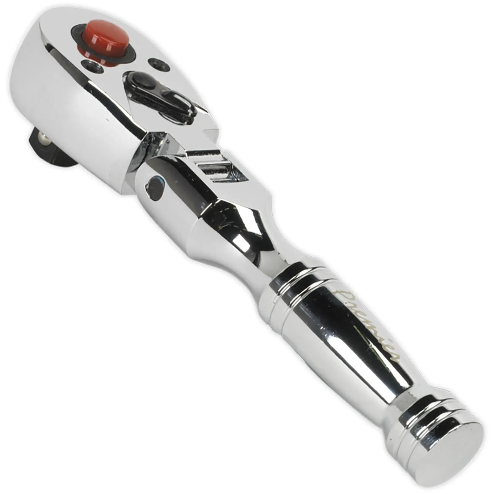 Sealey Ratchet Handle Socket Wrench Flexi Head Stubby 3/8" Drive 72 Tooth