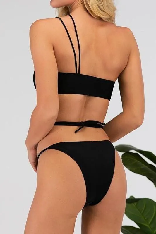 sexy black bikini