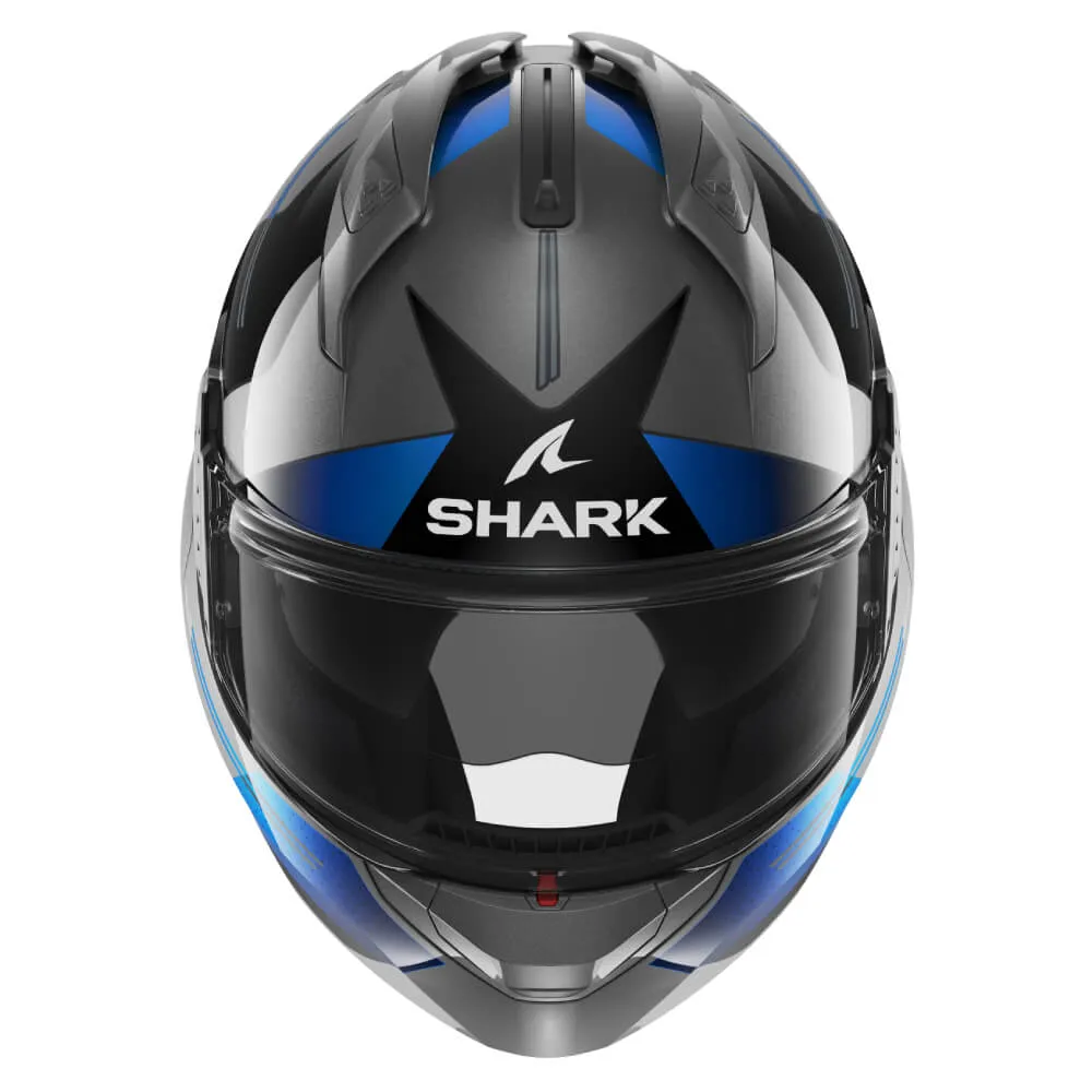Shark Evo GT Helmet Tekline Black / Anthracite / Blue
