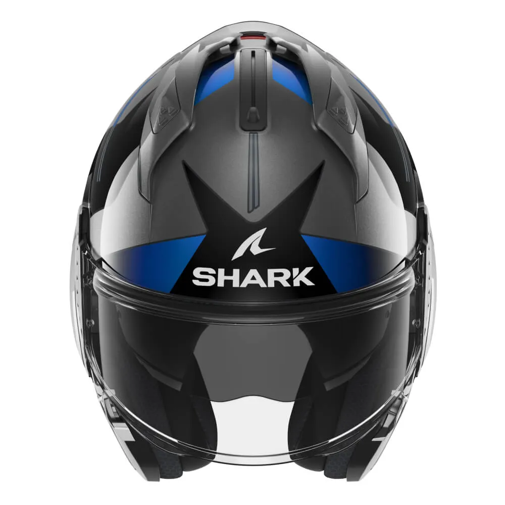 Shark Evo GT Helmet Tekline Black / Anthracite / Blue