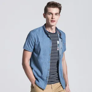 Short Sleeve Men's Casual Shirt