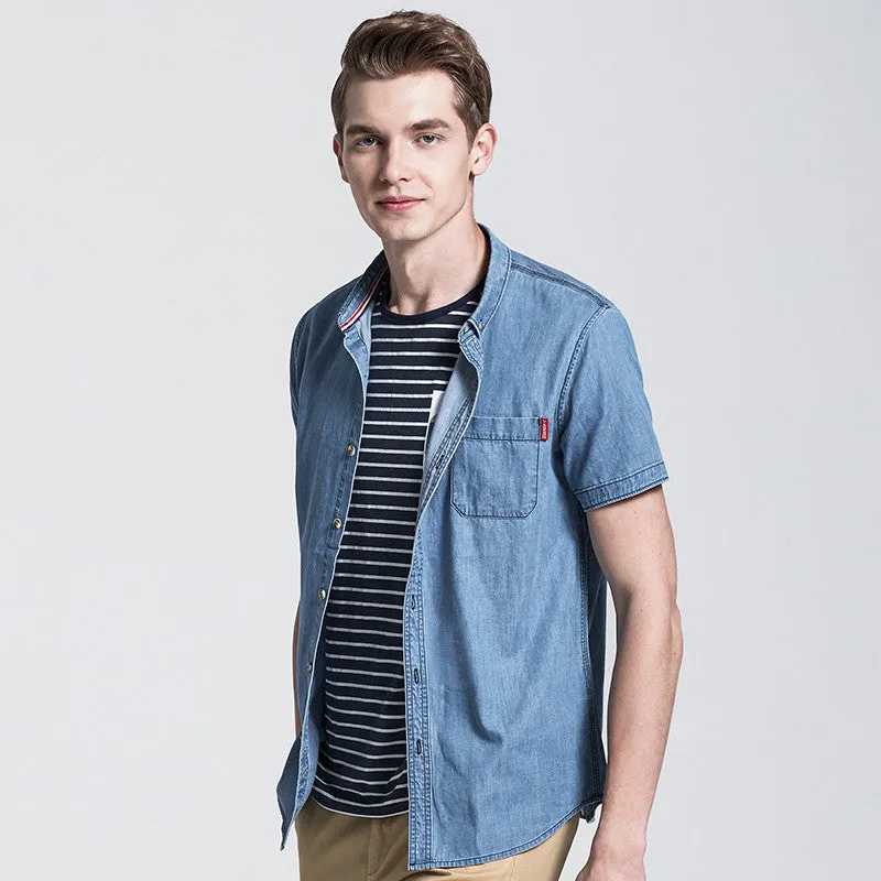 Short Sleeve Men's Casual Shirt