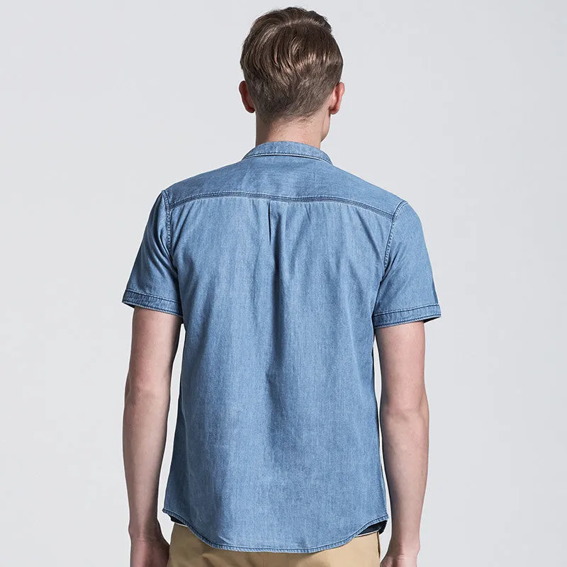 Short Sleeve Men's Casual Shirt