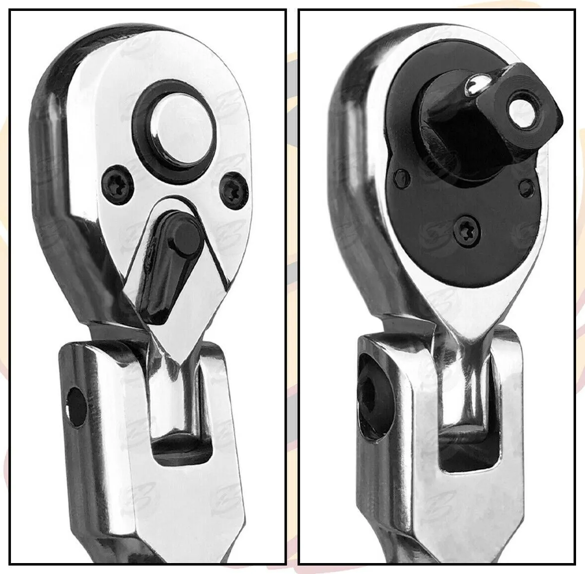 SIEGEN 3/8" DRIVE 72 TOOTH EXTRA LONG FLEXIBLE RATCHET HANDLE