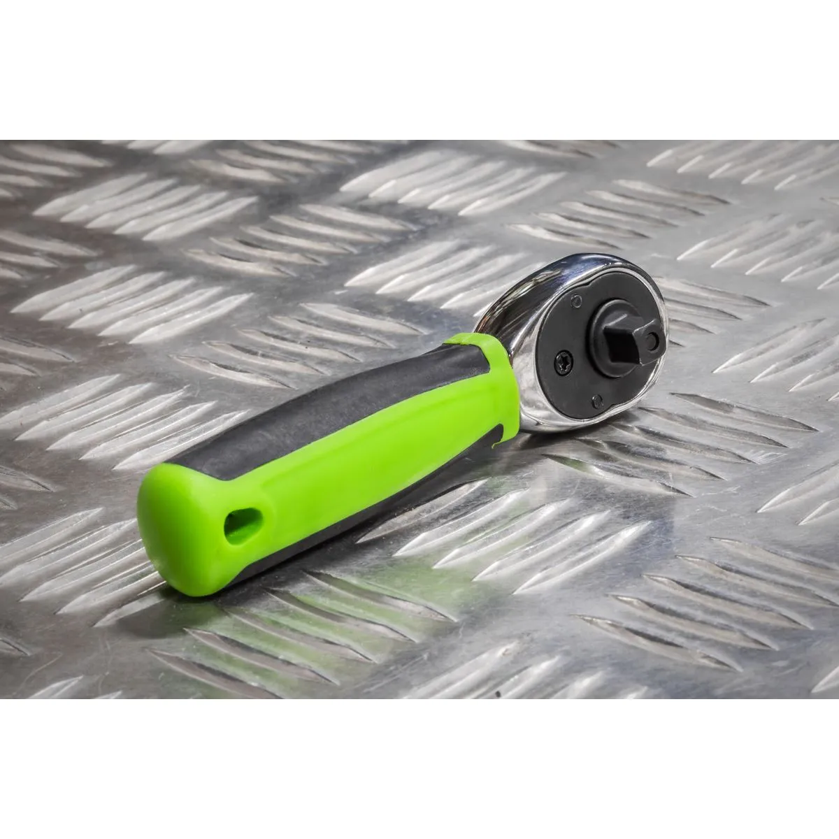 Siegen by Sealey Ratchet Wrench 1/4"Sq Drive Stubby – Flip Reverse