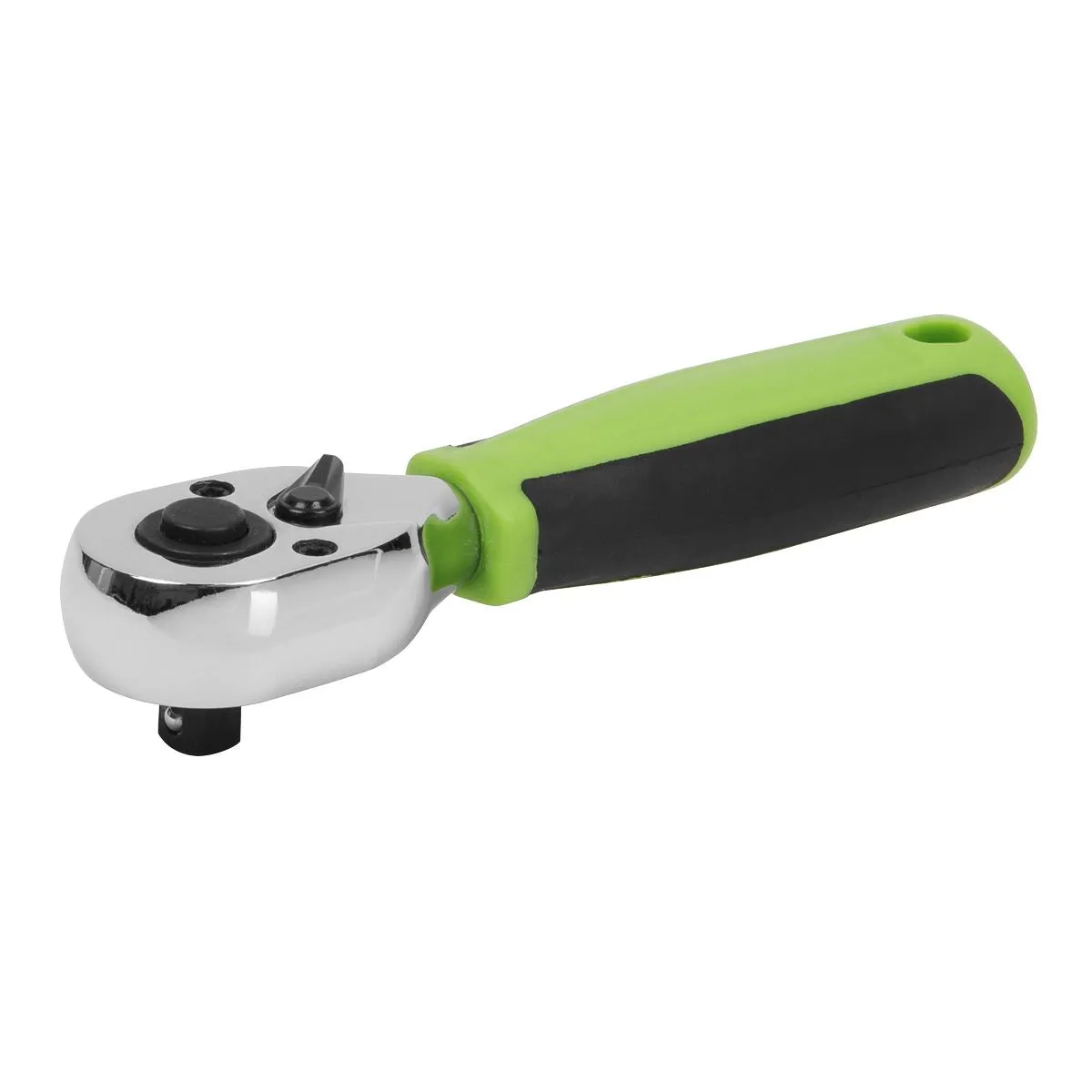 Siegen by Sealey Ratchet Wrench 1/4"Sq Drive Stubby – Flip Reverse