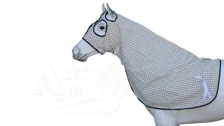 Skye Park Ripstop Hood White & Navy Check