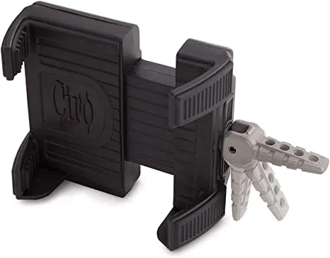 Smartphone Holder, 7/8-1" Clamp, Chrome