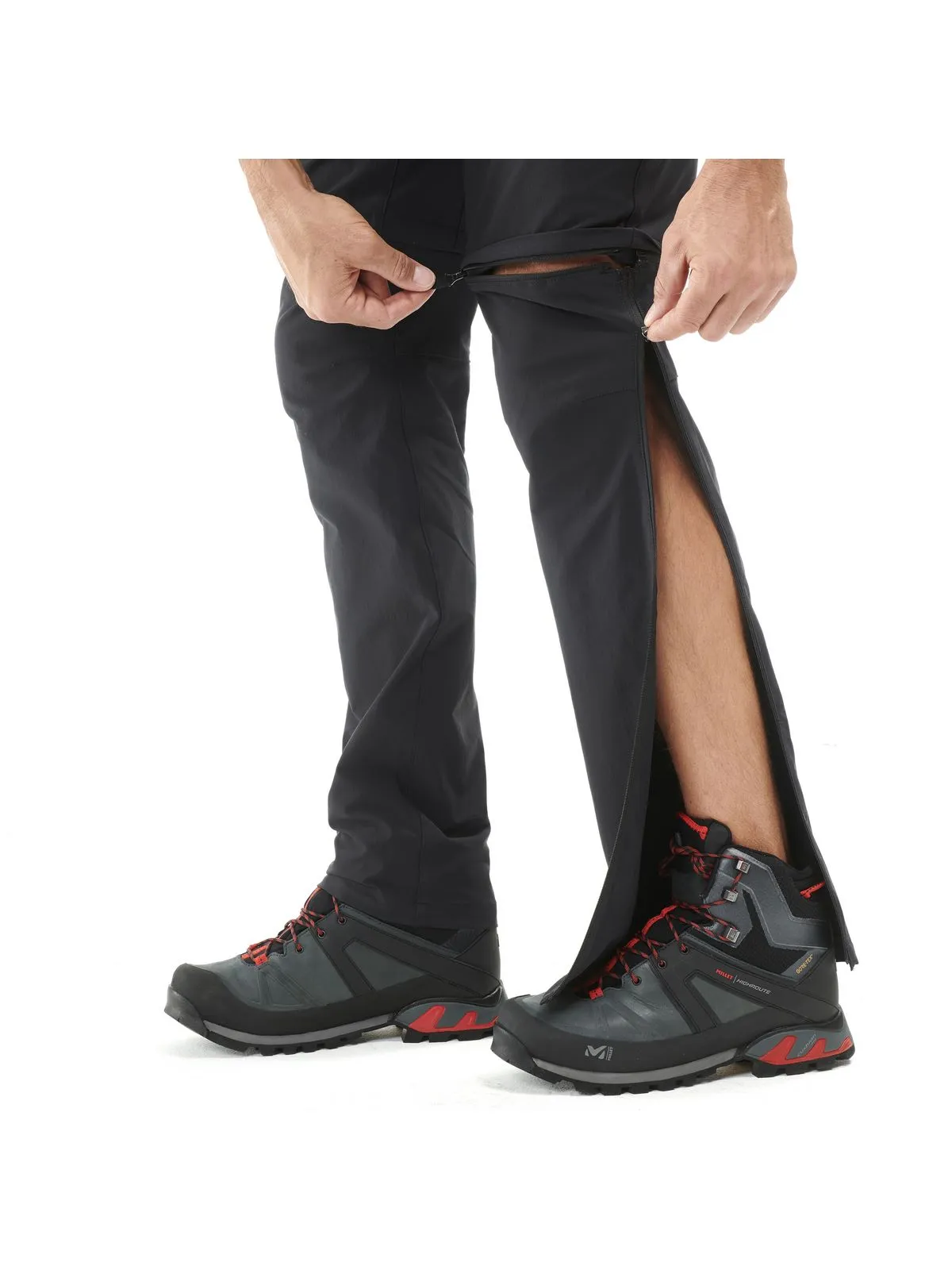 Spodnie MILLET M Trekker Str Zip Off Pt czarny