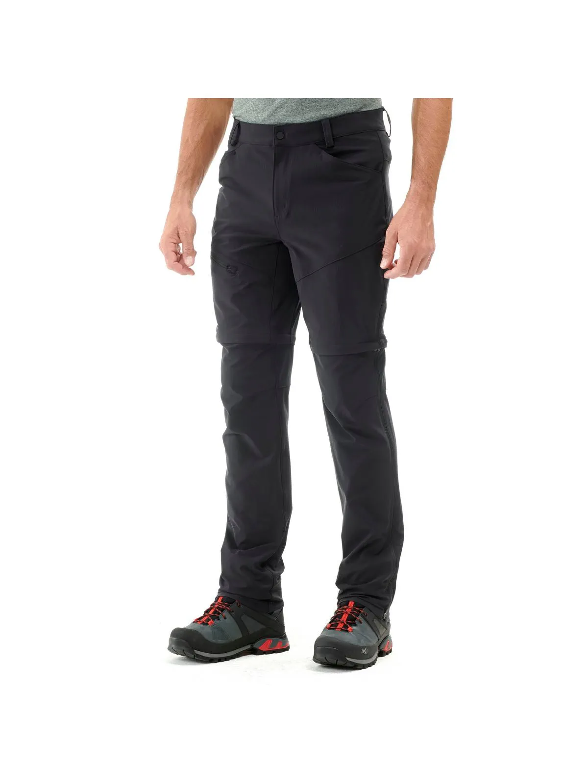 Spodnie MILLET M Trekker Str Zip Off Pt czarny