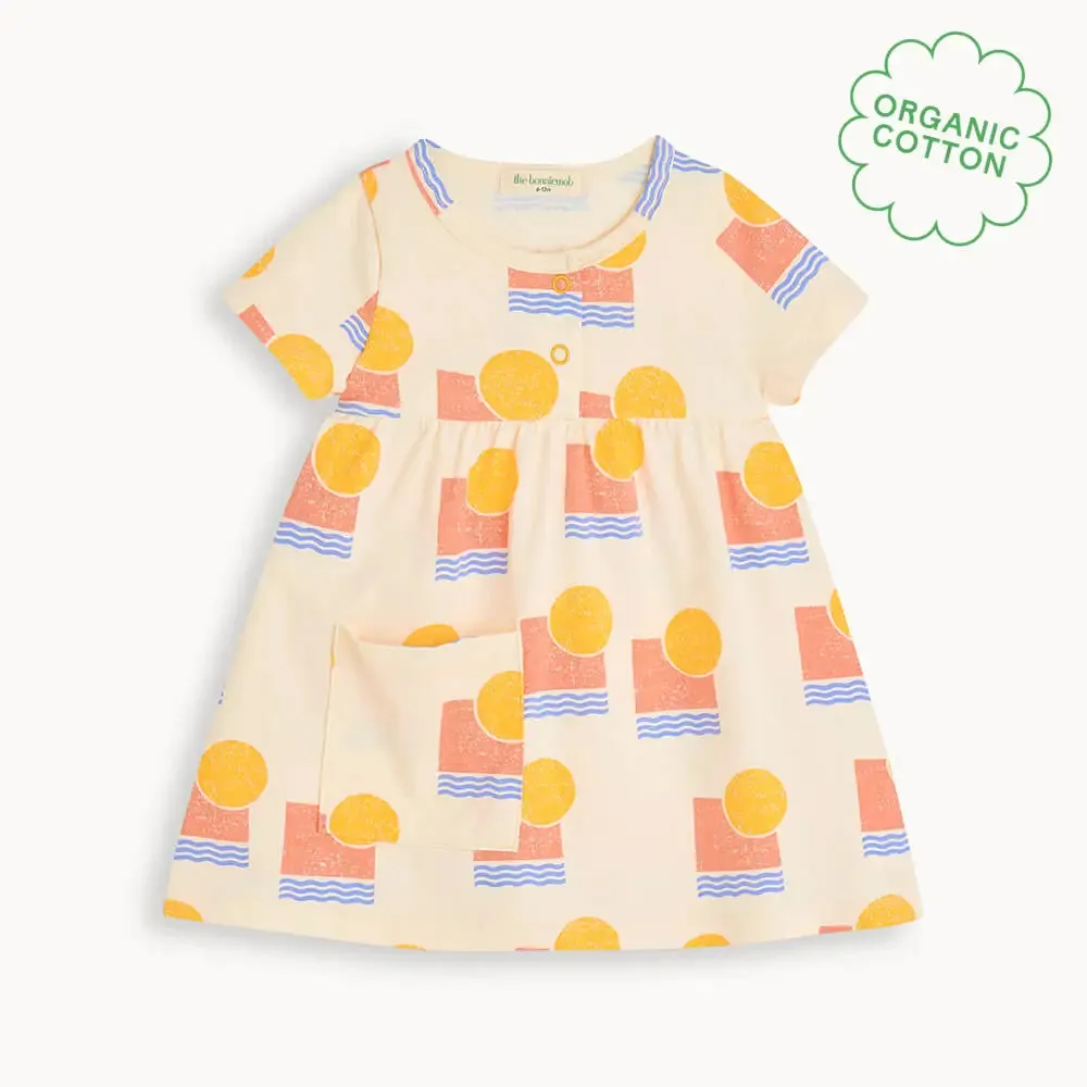 Sprinkles - Sunset Jersey Baby & Kids Short Sleeve Dress