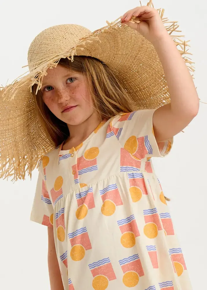 Sprinkles - Sunset Jersey Baby & Kids Short Sleeve Dress
