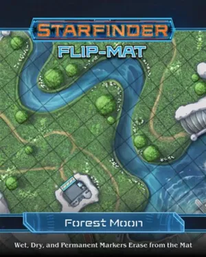 Starfinder Flip-Mat: Forest Moon