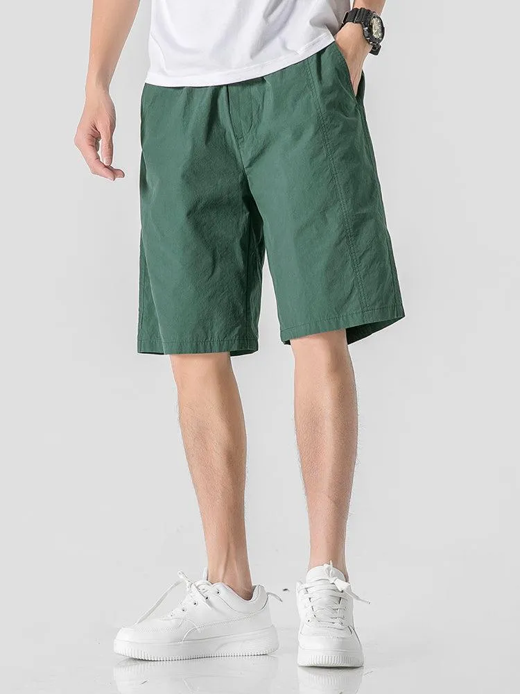 Straight Casual Shorts