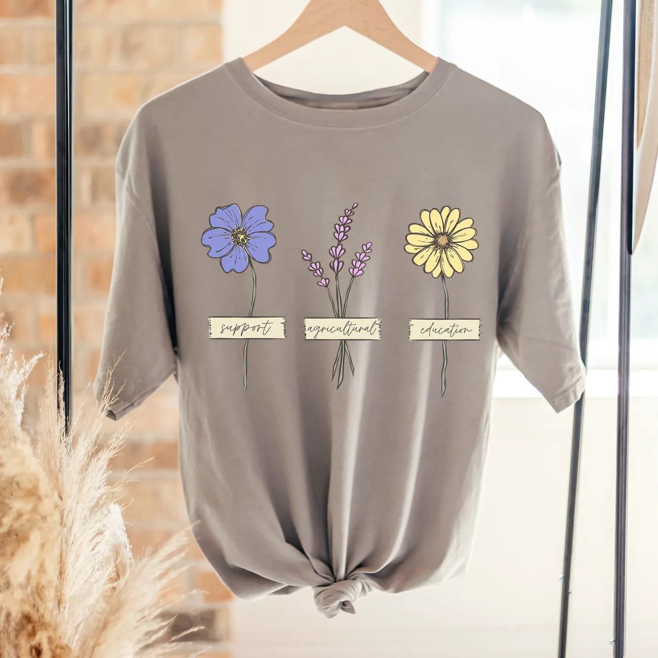 Support Agricultural Education Stems – Comfort Colors T-Shirt