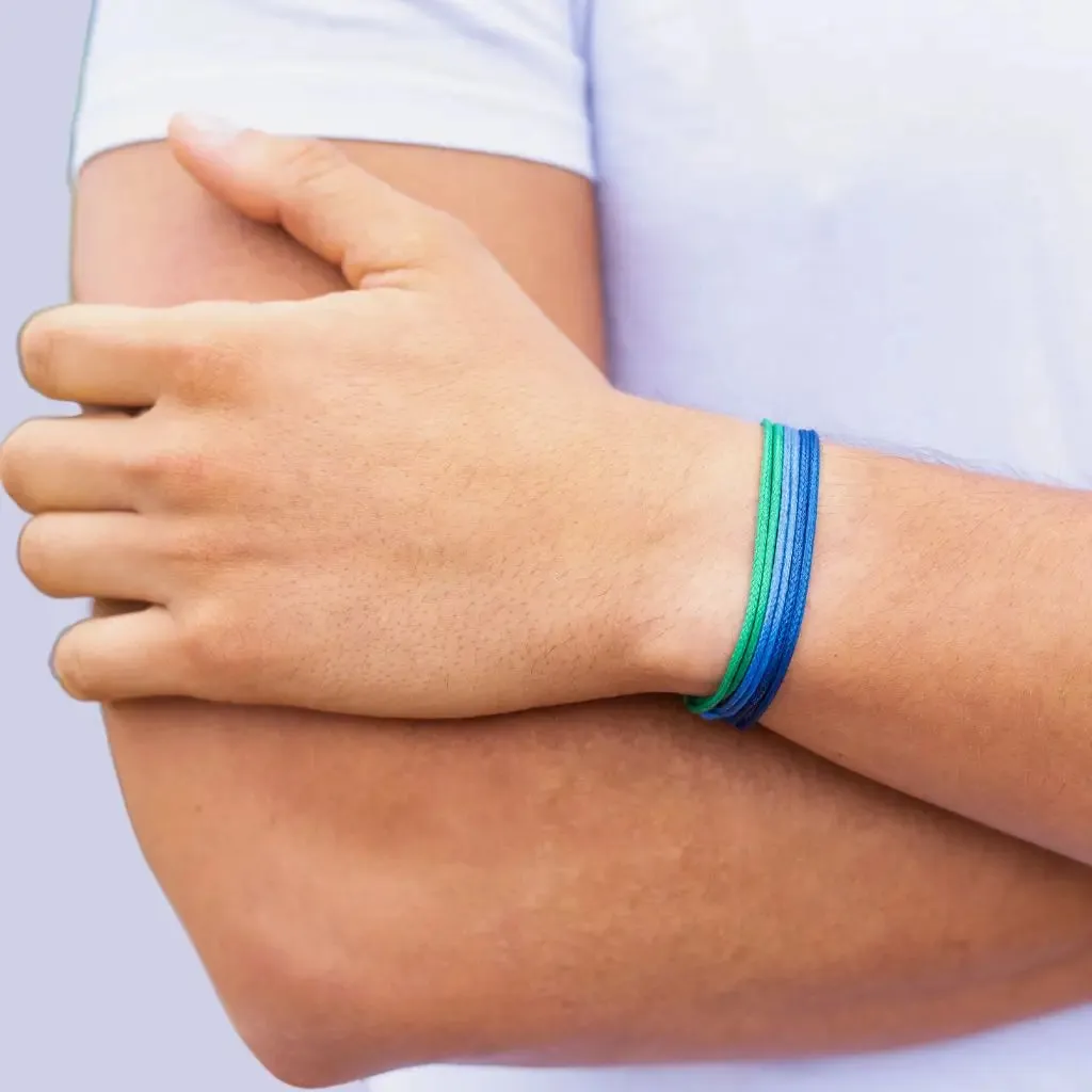 Surf Explorer - Green, Blue & Navy Cord Set