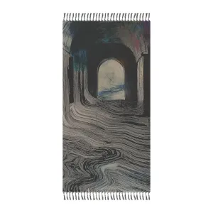 Surreal Currents Archway Beach Towel