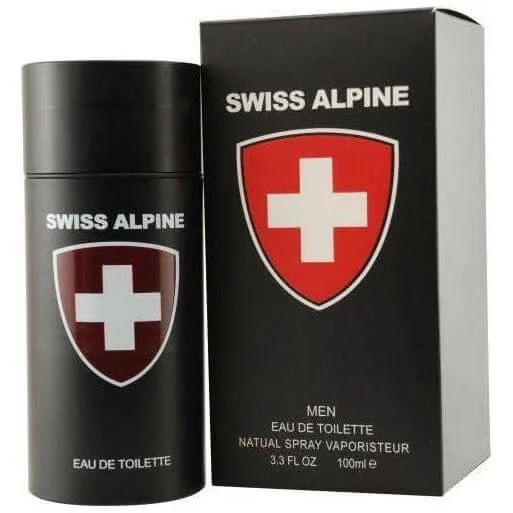 SWISS ALPINE FOR MEN 3.3 / 3.4 OZ edt SPRAY Cologne NEW IN BOX