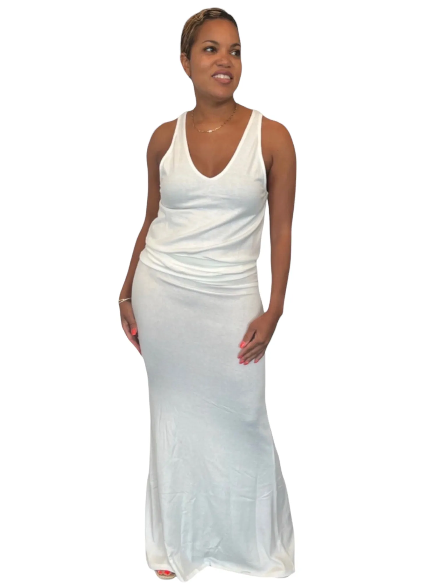 Tina - White Tank - TN-155