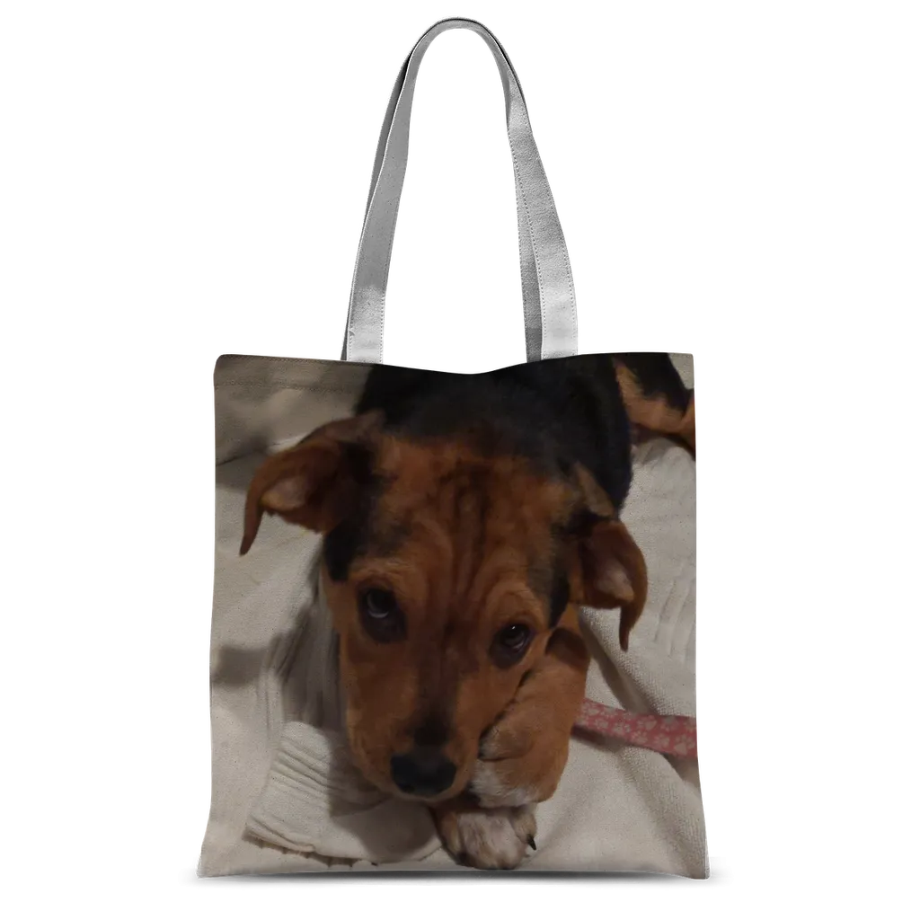 Tote Bag - Classic Sublimation - Rescue Pets Collection - "Lucy" VI
