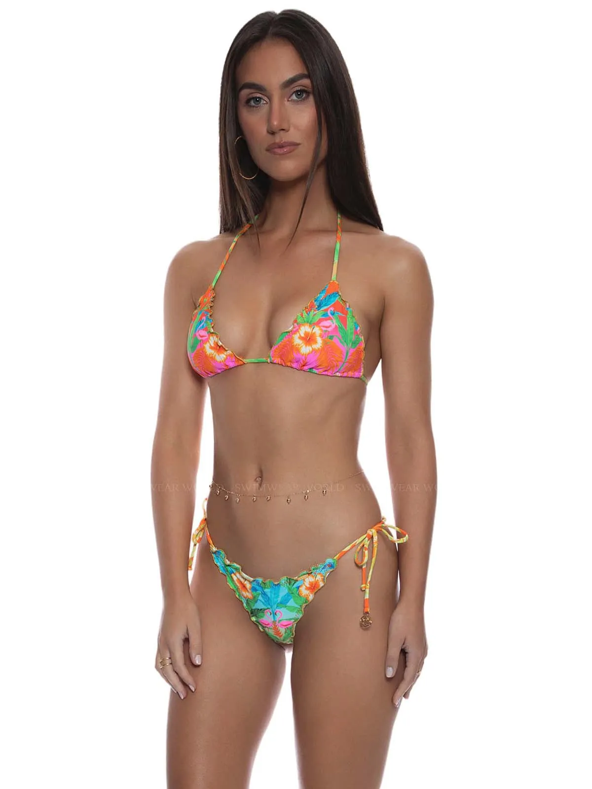 Triangle-Tie Side Bikini ::RET