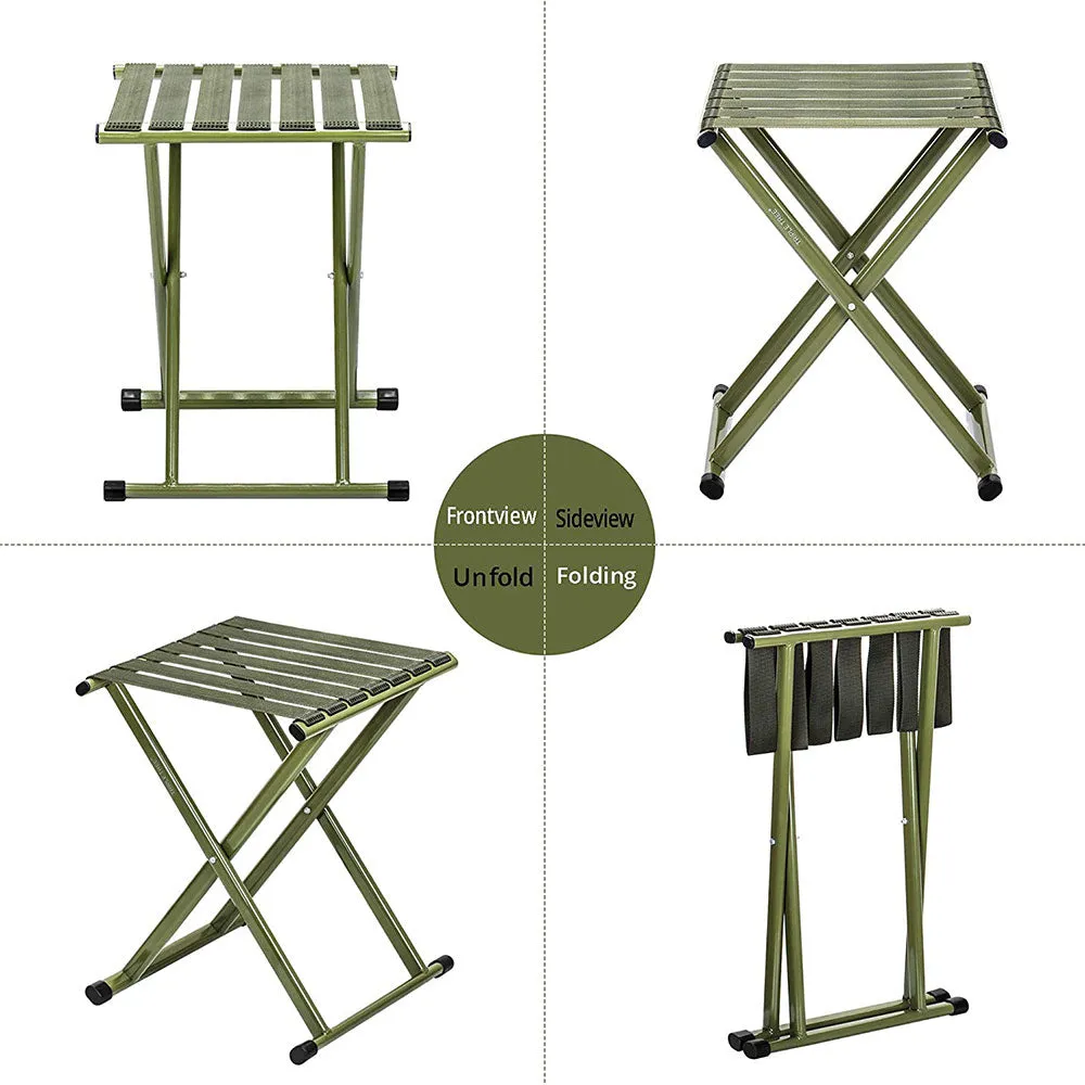 TRIPLETREE Folding & Super Strong Heavy Duty Outdoor Portable Chair