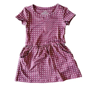 Twirl Dress | Texas Maroon