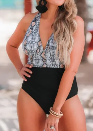 Vacation Cove Halter Swimsuit