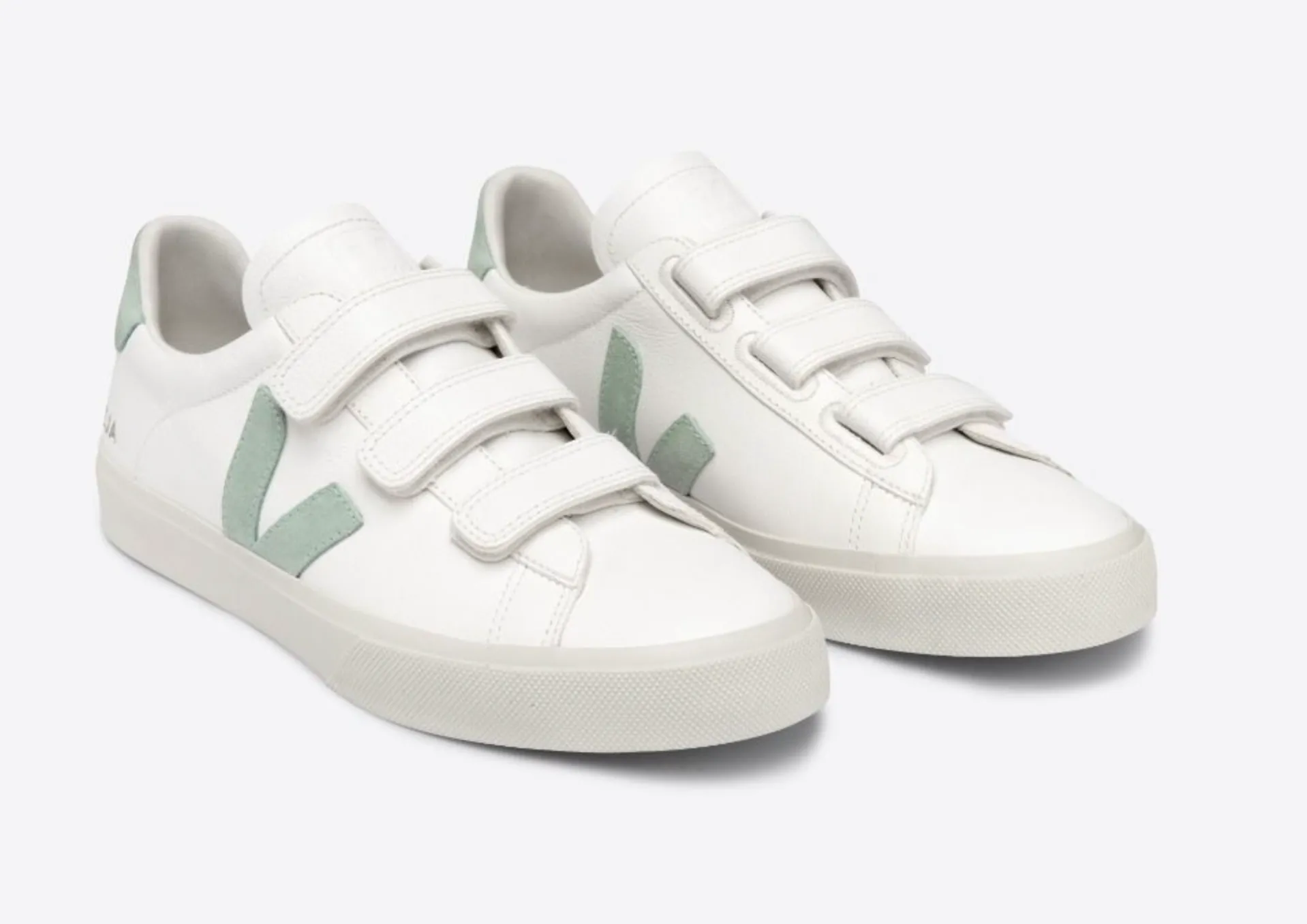 Veja Women's Recife Chromefree Leather White Matcha