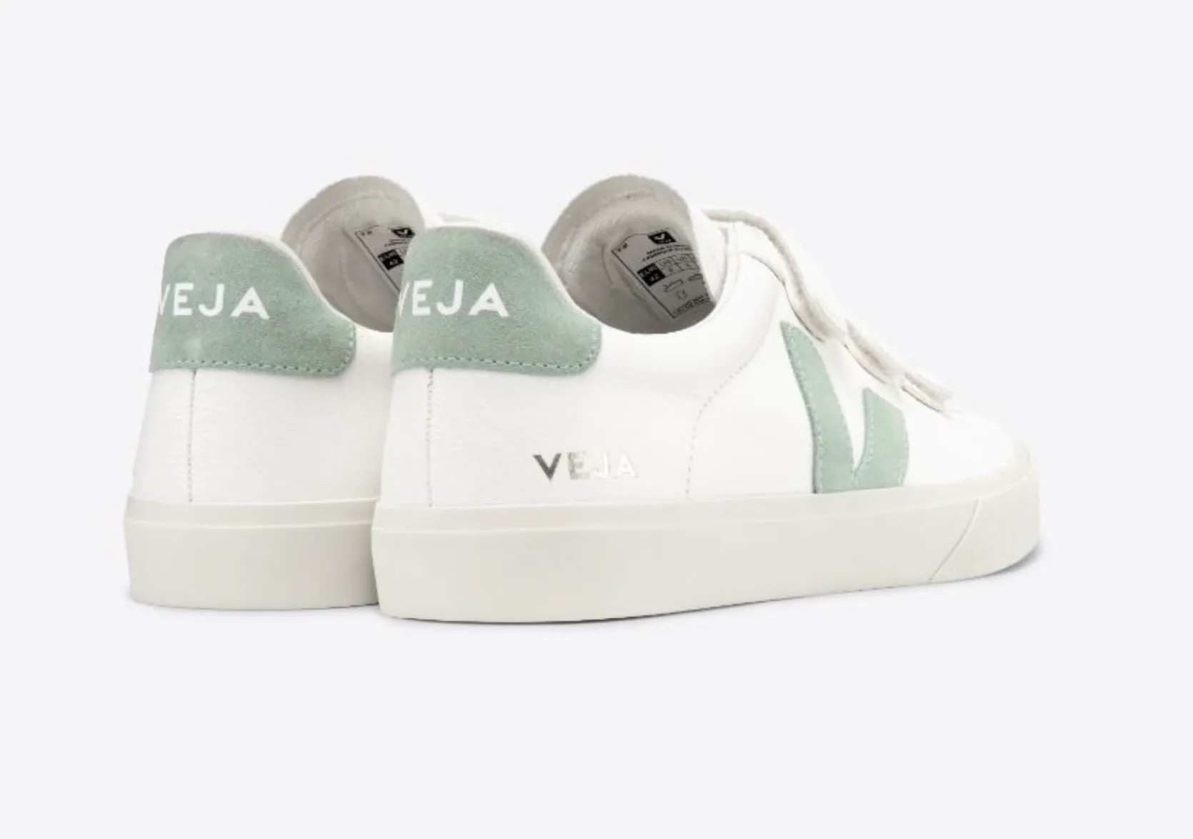 Veja Women's Recife Chromefree Leather White Matcha