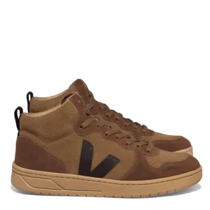 Veja Women's V-15 Suede Brown Black