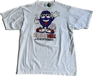 Vintage '87 'Raisin Hell in California" California Raisins Tee