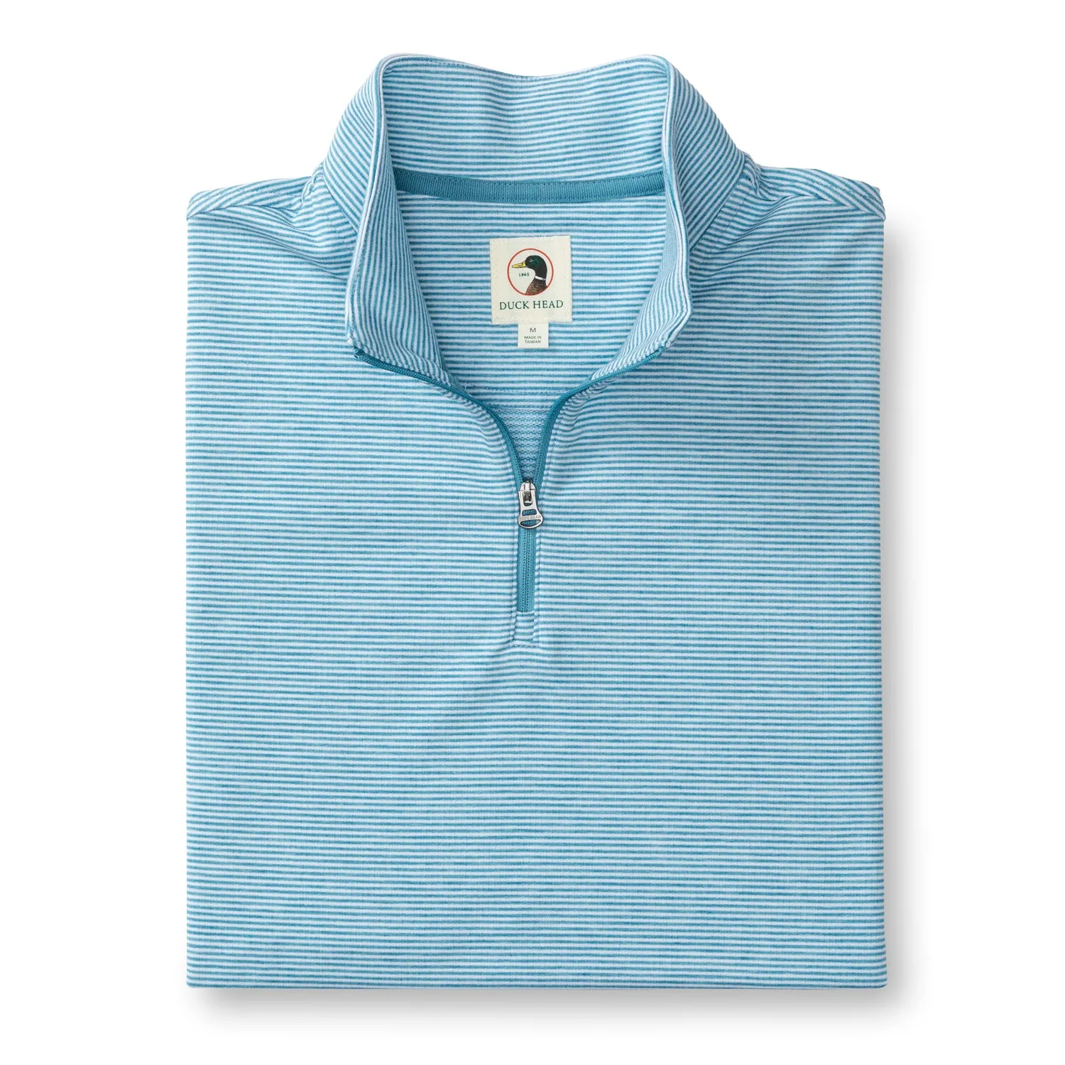 Wakeman Stripe Performance 1/4 Zip Pullover
