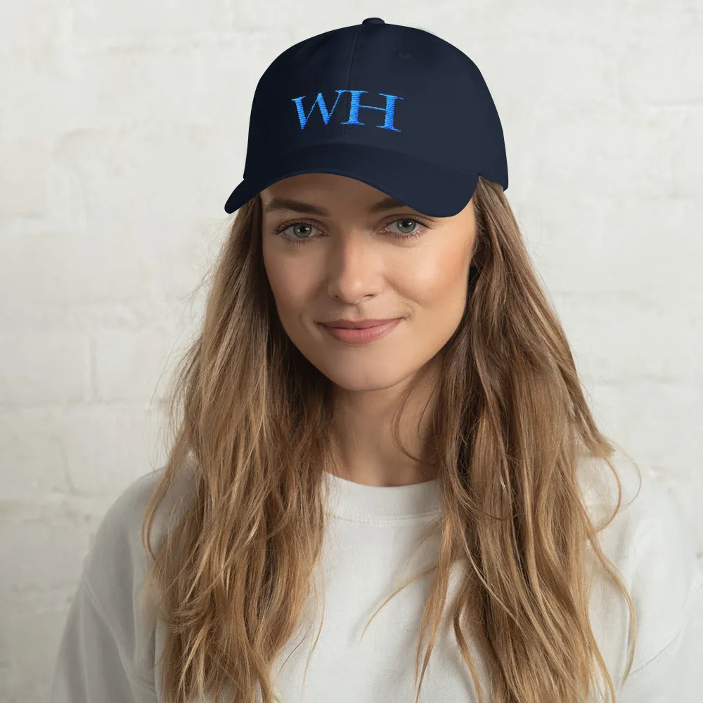 Watch Hill 'WH' Logo Hat (Cyan)