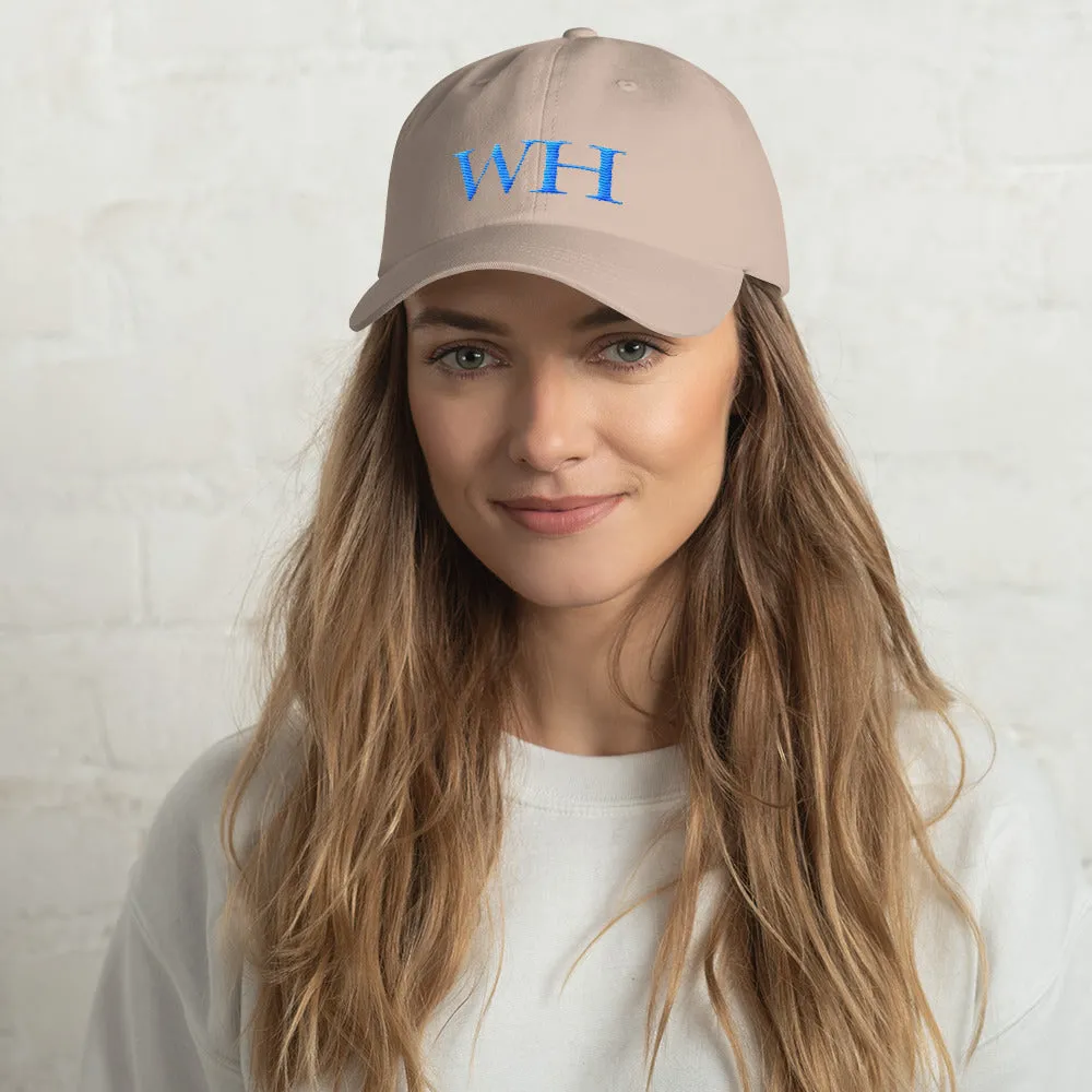 Watch Hill 'WH' Logo Hat (Cyan)