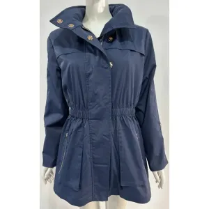 W.A.Y Wonderful and Young Raincoat Jackets- Navy