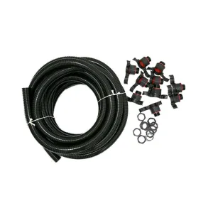 Wiska 10112399 Brace Contractor Pack PP Polypropylene M32 Black IP68