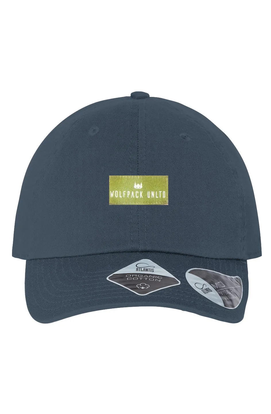 WOLFPACK UNLTD DAD CAP w/ FLIP BRASS BUCKLE