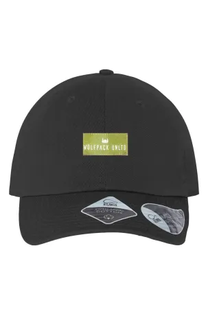 WOLFPACK UNLTD DAD CAP w/ FLIP BRASS BUCKLE